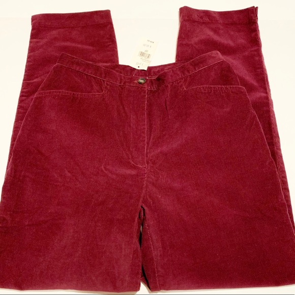 J. Jill Pants - NWT J. Jill | Aubergine Corduroy Pants